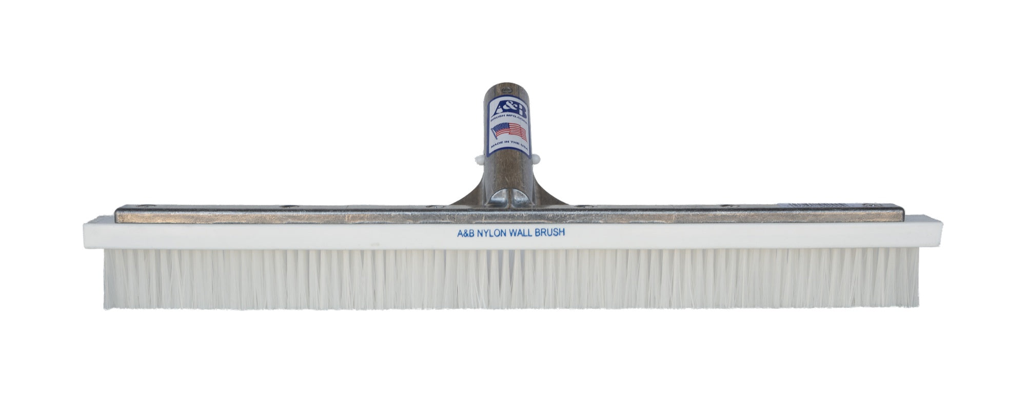 18" White nylon block brush #151